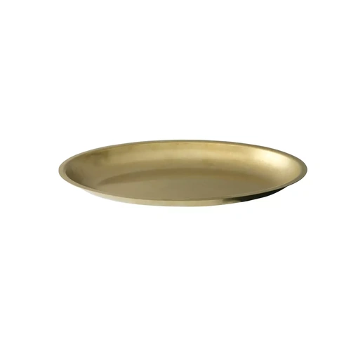 Moda Vintage Gold Oval Tray 300x182mm