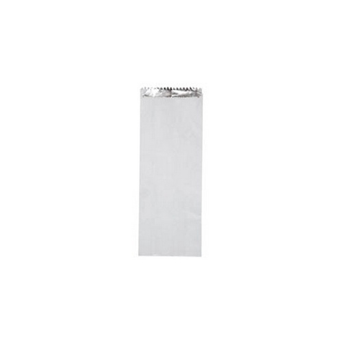 Kebab Bag Foil Plain White Pk250