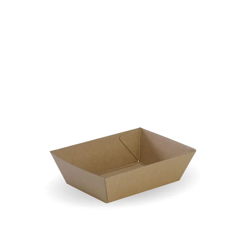 Kraft Corrugated Tray 1 (125pk)