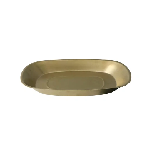 Moda Vintage Gold Oval Dish 255x165mm