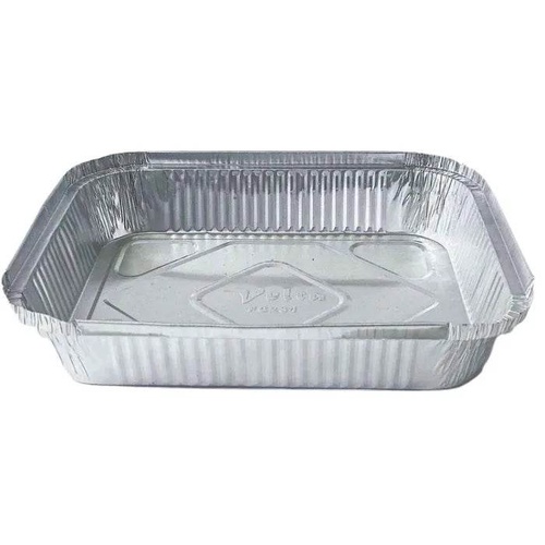 Fiesta Recyclable Foil Container 530 x 320 x 78mm - GN 1/1 9lt - 5pk