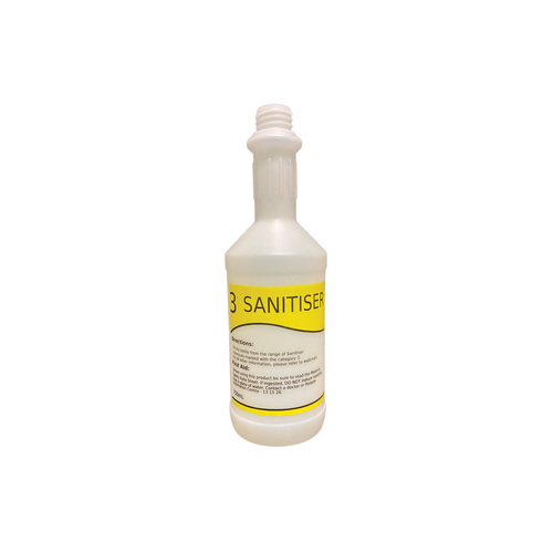 Spray Bottle & Trigger (Labelled Sanitiser)