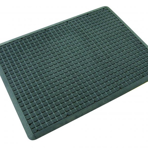 Air Grid Non-slip Anti-fatigue Mat - Black 600x900mm