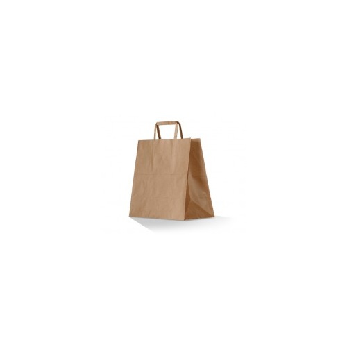 Brown Kraft bag with handle Small 250ctn