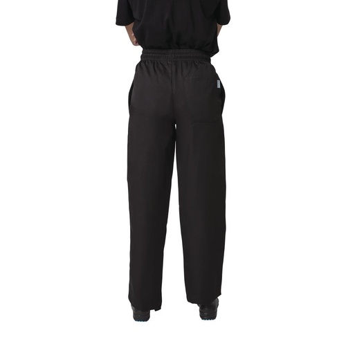 Whites Unisex Vegas Chefs Trousers - Black XL