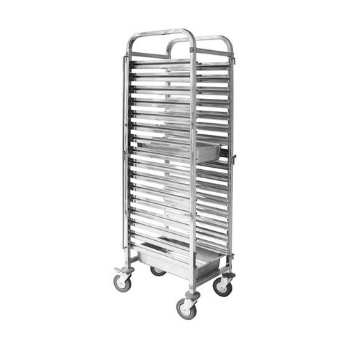 Gastronorm Single Trolley (16 x 1/1) With Castors