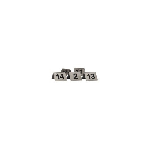Table Number Set - "A" Frame 18/10 1-10