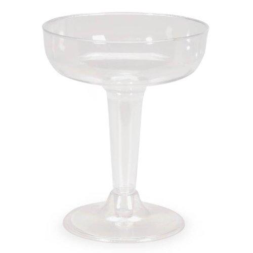 Plastic Cocktail Saucer Disposable 6pk