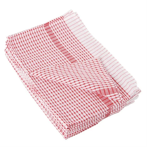 Vogue Wonderdry Red Tea Towels 10pk
