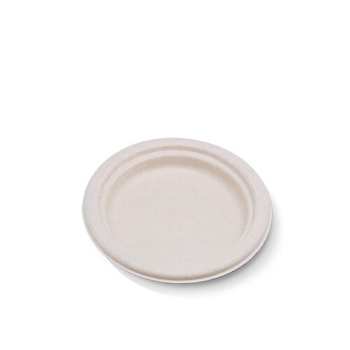 171mm Bamboo Disposable Plate 50pk