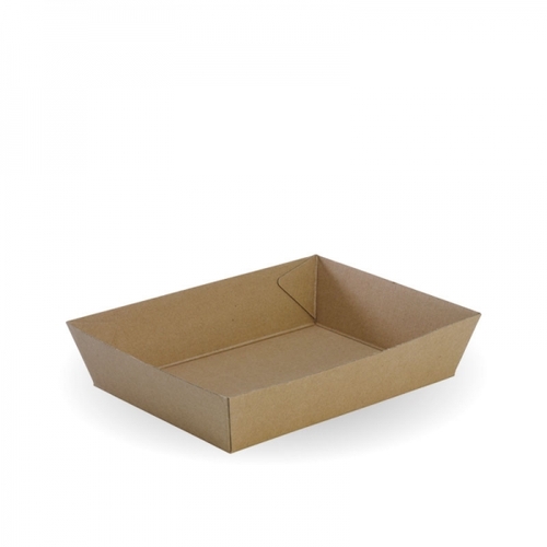 Corrugated Kraft Tray 3 (125 Pk)