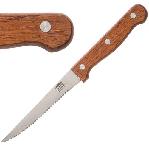Olympia Steak Knife Brown 12Pk
