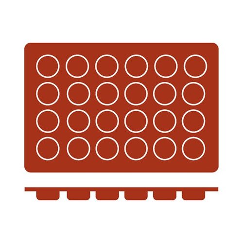 Silicone Mould - Pomponette 24 moulds