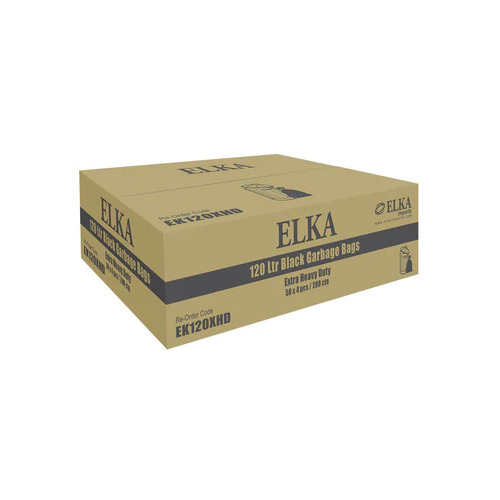 120L Extra Heavy Duty Garbage Bags 200ctn (Roll)
