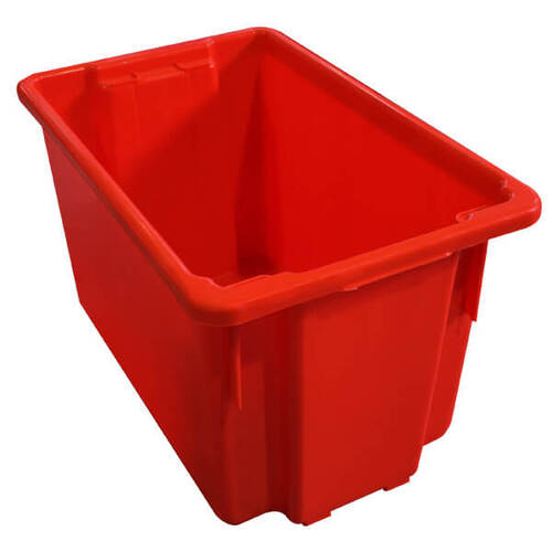 Stack & Nest 68 Ltr Red Storage Container
