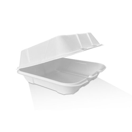 High Clamshell Sugarcane 9" Ctn 200
