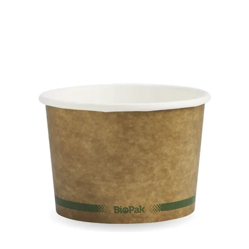 16oz Kraft Biobowl 25 Sleeve