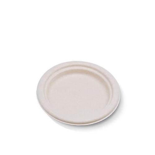 Sugarcane Round Plate 7" 50 Pk
