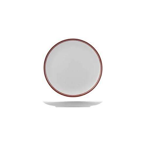 Nano Cru Round Coupe Plate 210mm Red