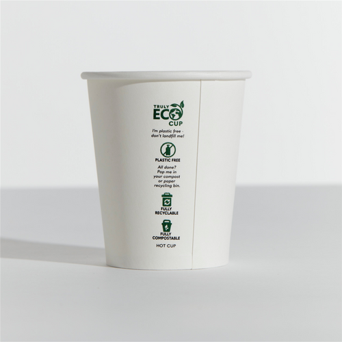 Pinnacle 8oz Eco single wall White 50 Sleeve