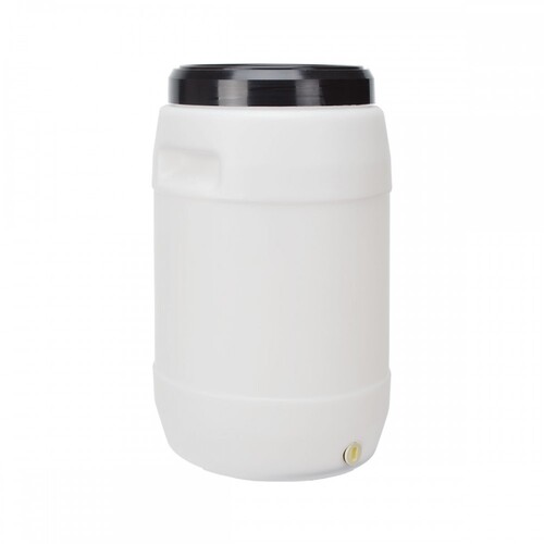 30Ltr Natural Storage Container & Lid Food Grade