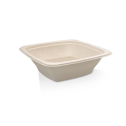 Square Sugarcane Container 24oz 75 Pack