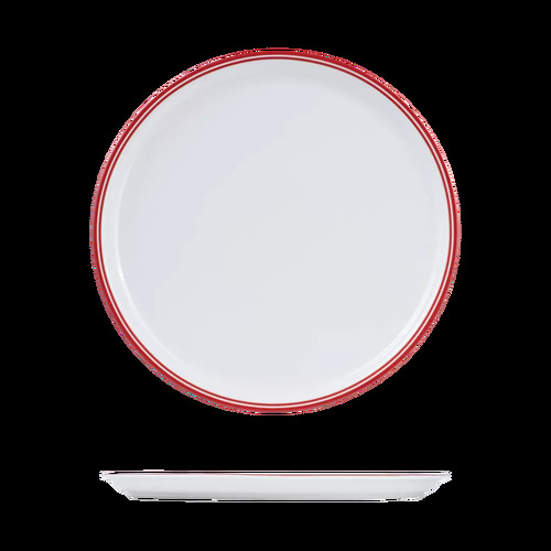 Nano Cru Pizza Plate Red 330mm