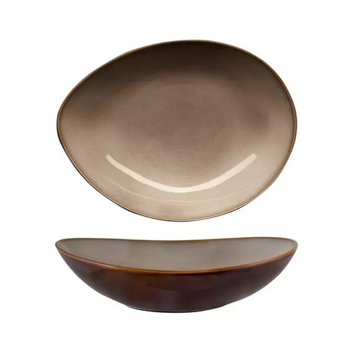 Luzerne Rustic Sama Oval Share Bowl 280x215mm