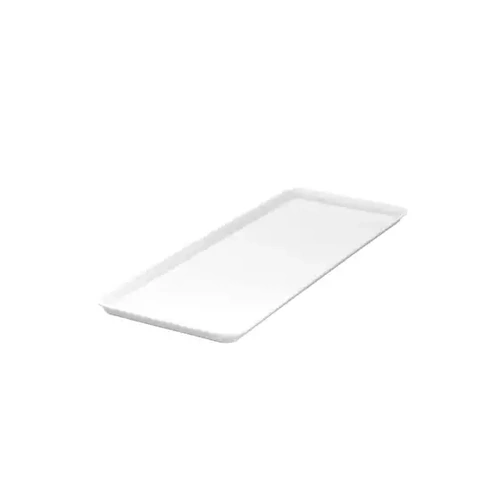 White Rectangular Melamine Platter 390x150mm