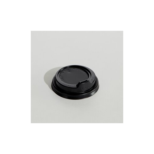 Pinnacle black 12/16oz Sipper lid 100 sleeve