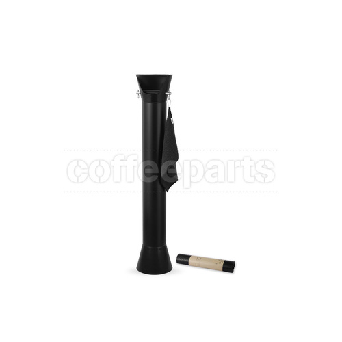 Cafe Floor Standing Coffee Knock Box Black