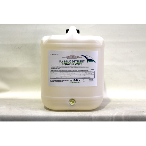 Fly & Bug Deterrent Spray & Wipe 5L