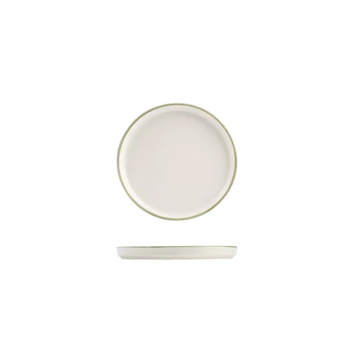 NMC Homestead Olive Round Walled Plate 210mm
