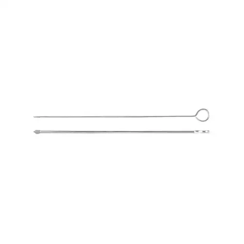 Stainless Steel Skewers 350mm Flat (12)