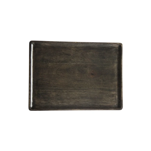 Chef Inox Rectangular Serving Board Dark 360x180x15mm