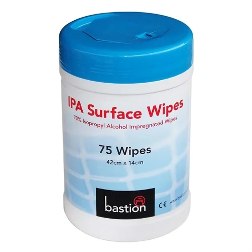 Bastion IPA Surface Wipes 42x14cm - 75 sheets
