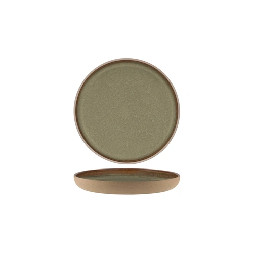 Soho Burnt Sienna Round Deep Coupe Plate 255mm