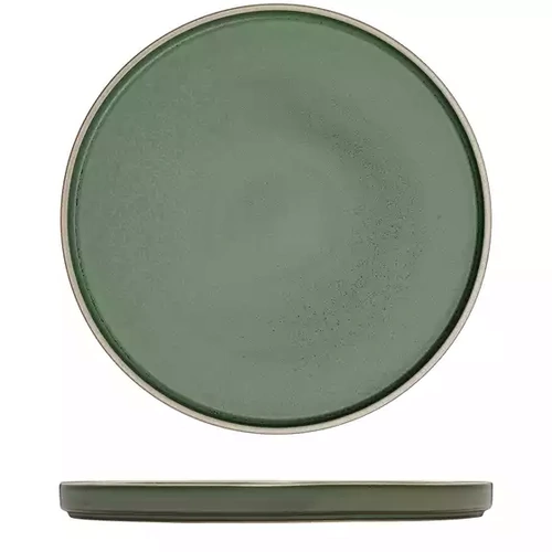Luzerne Mod Smokey Basil Round Stackable Plate 270mm