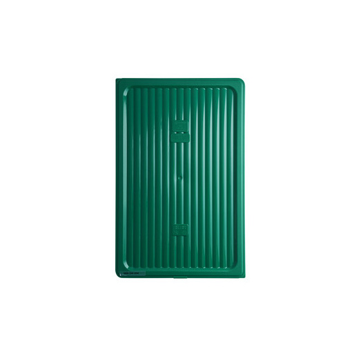 1/1 Food pan cover GREEN - Polypropylene
