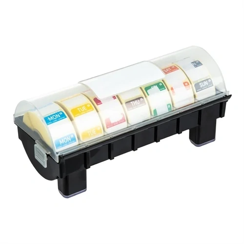 Hygiplas Removable Colour Coded Food Labels with 25mm (1") Dispenser