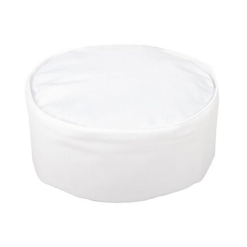 Chefs Skull Cap - White - Size Large