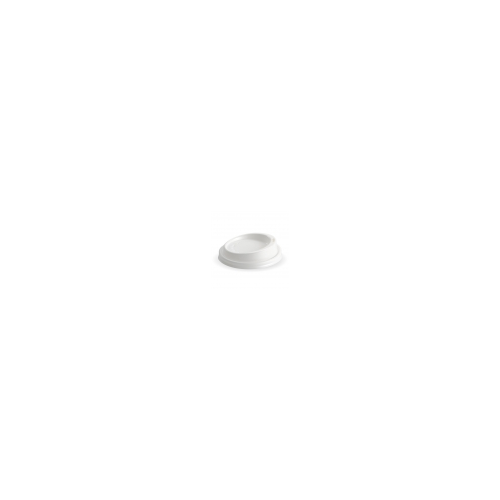 8, 12, 16, 20 BioCup Large PS Lid - White 1000ctn