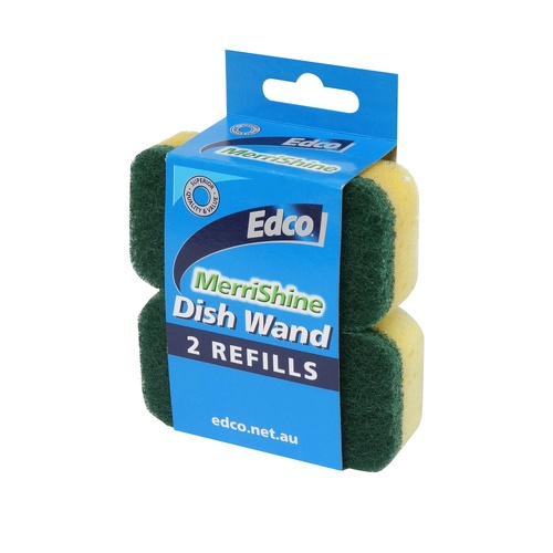 Edco Merrishine Dish Wand Refill - 2pk