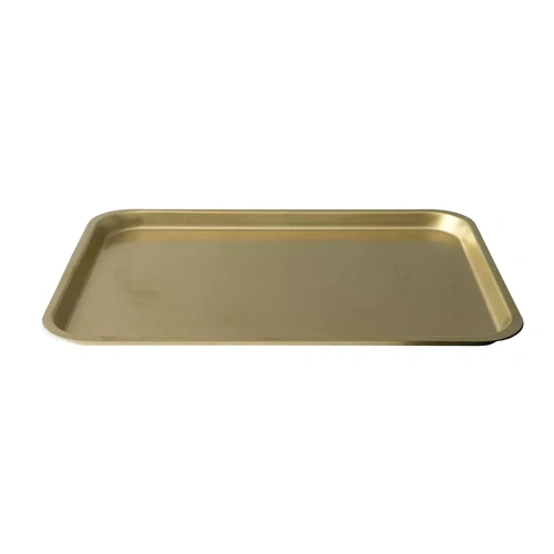 Moda Vintage Gold Rectangular Tray 360x250mm