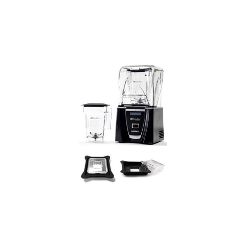 Blendtec Connoisseur 825 On Counter FourSide Jar Blender Package