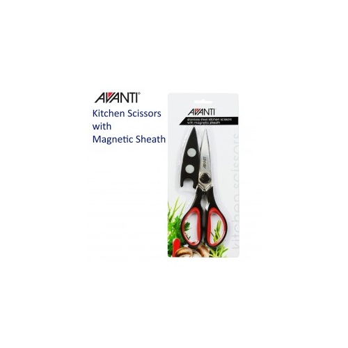 Avanti Stainless Steel Scissors With Magnetic Sheath