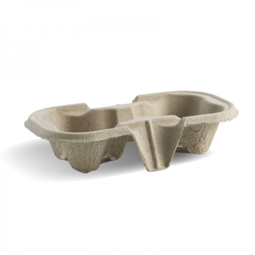 2 Cup BioCup Coffee Tray Ctn