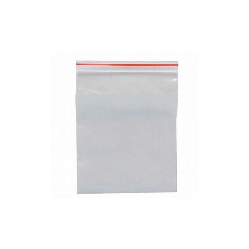 Snap Lock Clear Bags 75mm x 125mm 100pk