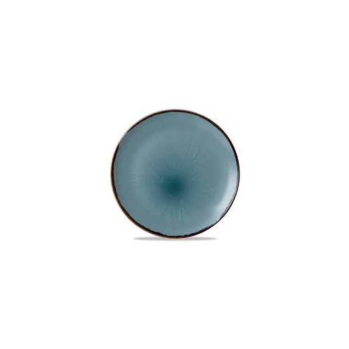 Dudson Harvest Blue Coupe Plate 26cm