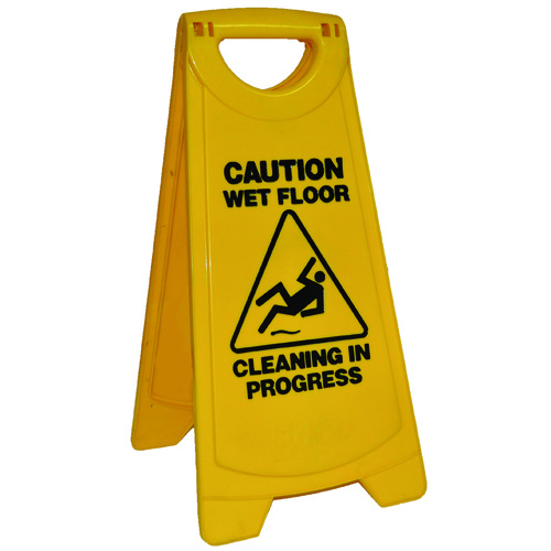 Edco Warning Wet Floor Sign